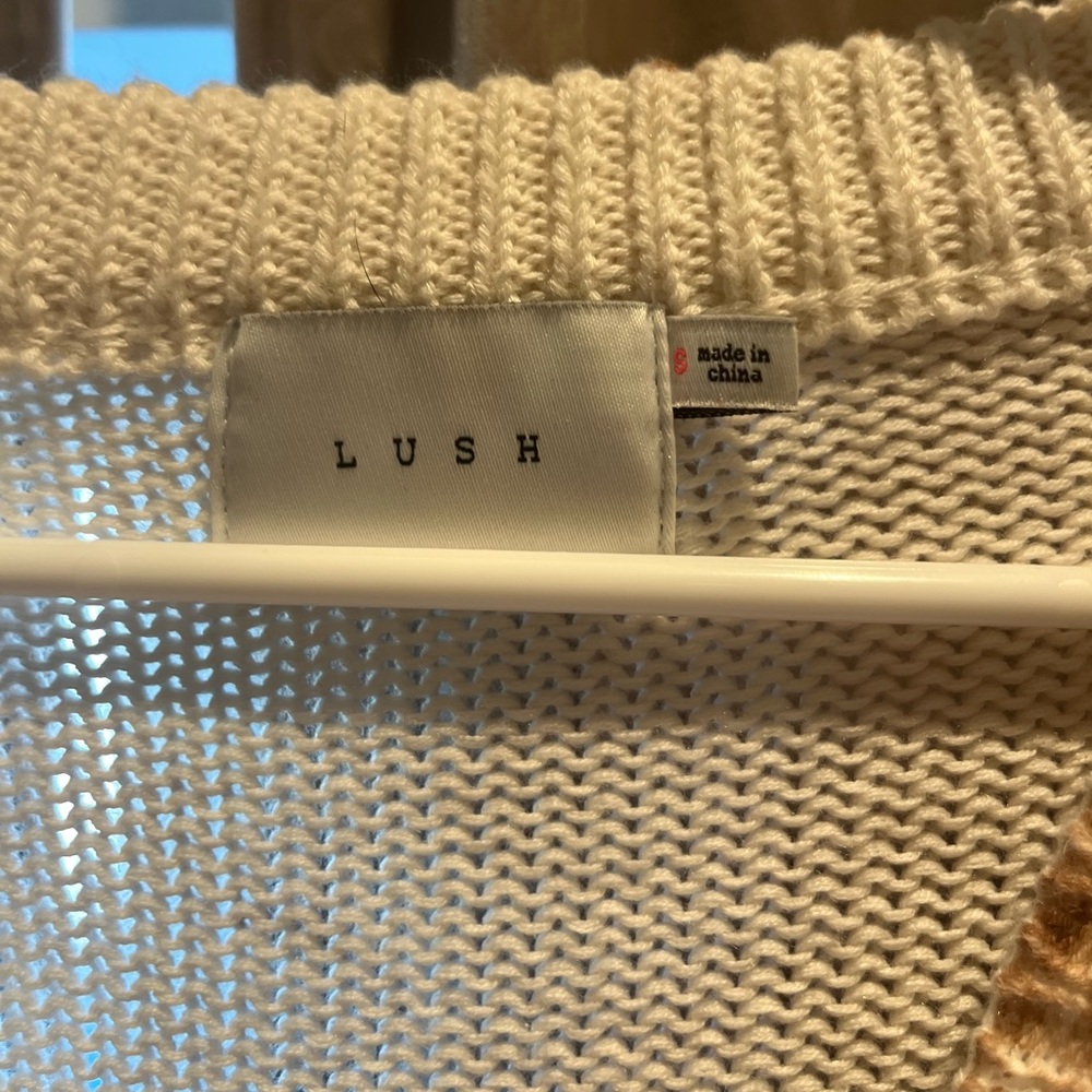 Rose Pattern Sweater - image 2